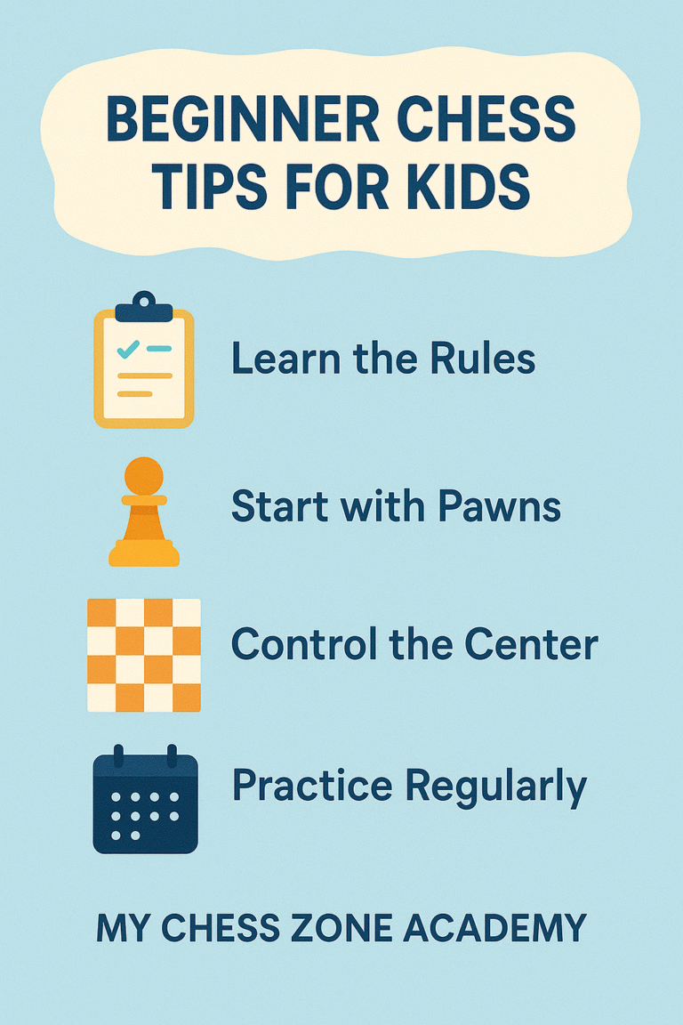 Beginner Chess Tips for Kids - My Chess Zone Beginner Chess Tips for ...