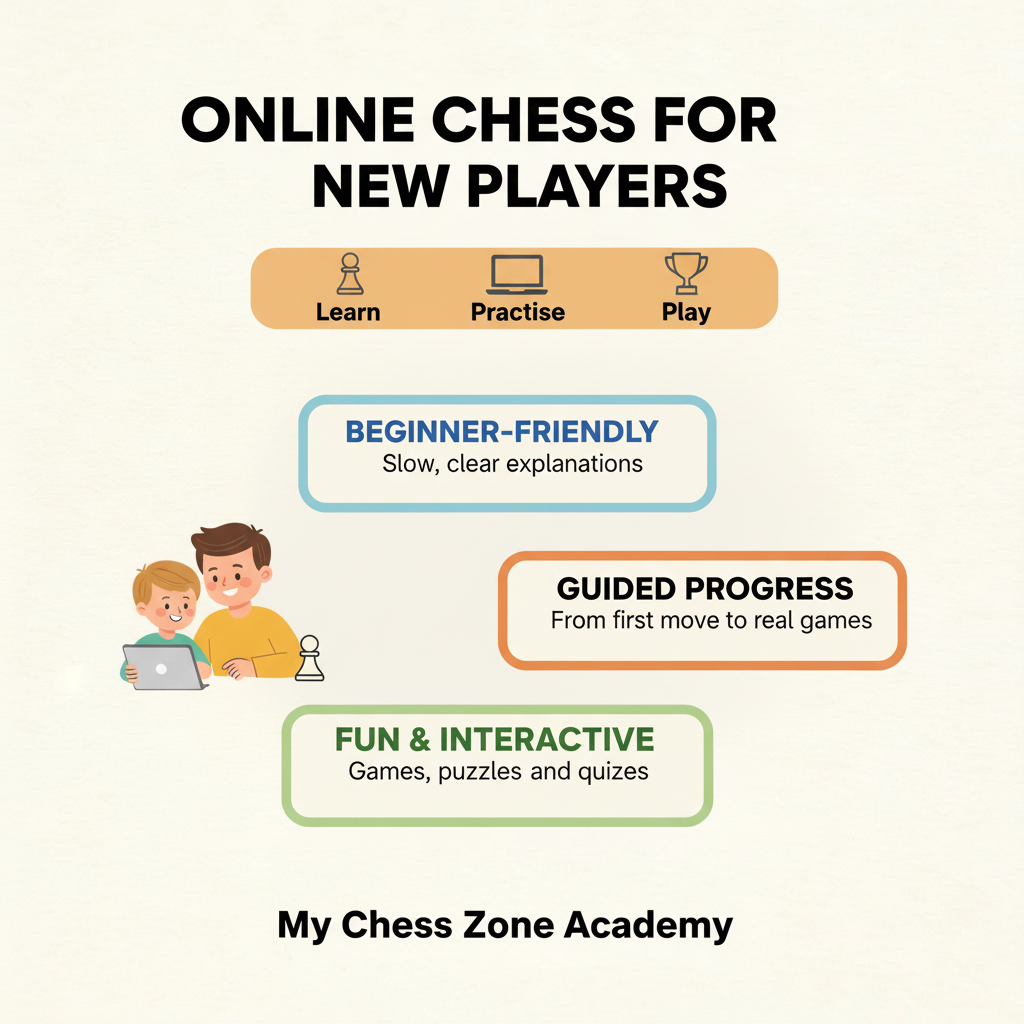 Online Chess Learning for Beginners - My Chess Zone Online Chess ...